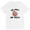 mo money mo pizzas 1 V-Neck Tee