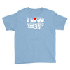 i love the 90's  musik dj fun Youth Tee