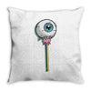 deliciously creepy Throw Pillow