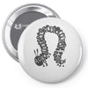 greedy caterpillar Pin-back button