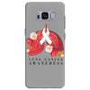 lung cancer awaneress Samsung Galaxy S8 Plus Case