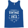 original parts vintage established 1973 perfectly aged Tank Top