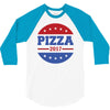 pizza 2017 3/4 Sleeve Shirt