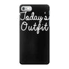 today's outfit iPhone 7 Case