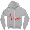 cccp trump Zipper Hoodie