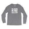 ME, JEALOUS OF YOU? Long Sleeve Shirts