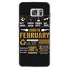 Born February Multitasking Problem Solving Tees Samsung Galaxy S7