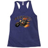 ride it like you stole it Racerback Tank