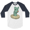 elizabethan dilophosaurus 3/4 Sleeve Shirt