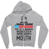 Donald trump The D Is Missing Zipper Hoodie