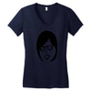 crazy girl Women's V-Neck T-Shirt