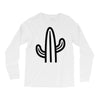 minimalistic cactus Long Sleeve Shirts
