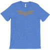 uomo batman bruce wayne logo stampa argento cinema&amp;tv T-Shirt