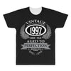 vintage quality without compromise 1997 aged to perfection All Over Men's T-shirt