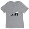 stop following me monkey V-Neck Tee