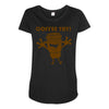 coffee yay Maternity Scoop Neck T-shirt