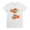 teachers love brains Ladies Fitted T-Shirt