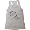 self made zombie Racerback Tank