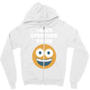 i hate everyone today Zipper Hoodie