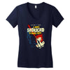 seduced by the dark side Women's V-Neck T-Shirt