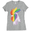 rooster pride Ladies Fitted T-Shirt