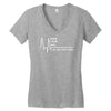 not that calm Women's V-Neck T-Shirt