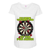 funny darts i'm never wearing, ideal gift or birthday present. Maternity Scoop Neck T-shirt