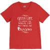 geek life V-Neck Tee