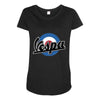 vespa target, ideal birthday present or gift Maternity Scoop Neck T-shirt