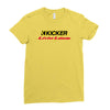 kicker livin' loud Ladies Fitted T-Shirt