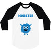Creating a Lil Monster Baby Boy 3/4 Sleeve Shirt