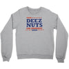 vote deez nuts Crewneck Sweatshirt
