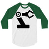 black robot 3/4 Sleeve Shirt