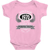 vintage quality without compromise 1970 aged to perfection Baby Bodysuit