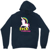 gay pride f#ck younicorn funny rude unicorn Unisex Hoodie
