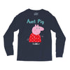 peppa pig aunt pig Long Sleeve Shirts