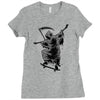 reaper skater Ladies Fitted T-Shirt
