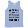 Back Off Crazy Gigi Afraid To Use Her Tank Top