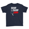 eat sleep jump Youth Tee