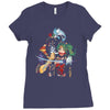 the burning joke Ladies Fitted T-Shirt
