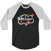 news flash black 3/4 Sleeve Shirt
