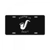 keepin it saxy License Plate