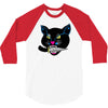 balck cat 3/4 Sleeve Shirt