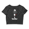 funny stars wars godfather parody yourfather mens Crop Top