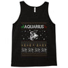 aquarius christmas ugly sweater Tank Top