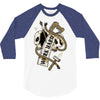 work hard until die 3/4 Sleeve Shirt