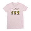 become a ninja turtle Ladies Fitted T-Shirt