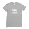 christmas gift elkaholic Ladies Fitted T-Shirt