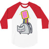 pop tart 3/4 Sleeve Shirt