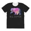 Big Dipper with Galaxy All Over Women's T-shirt